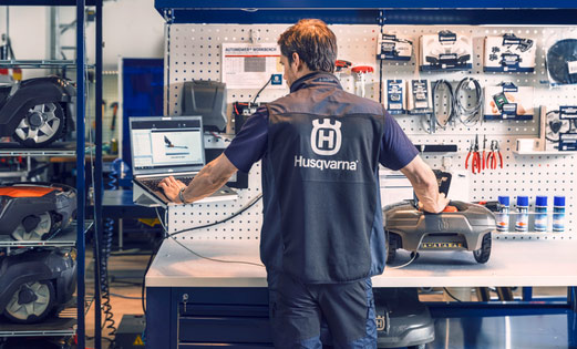 Entretien par un concessionnaire Husqvarna